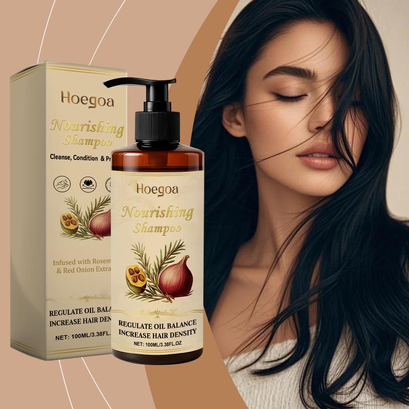 Hair Care Dandruff - Rote-Zwiebel-Shampoo reduziert Haarausfall, reinigt Schuppen, nährt,