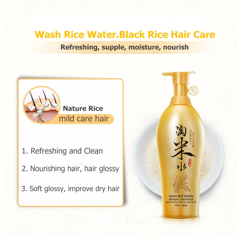 Bioaqua Tradition waschen Reis – Hair Care Dandruff Bewertung und Preis