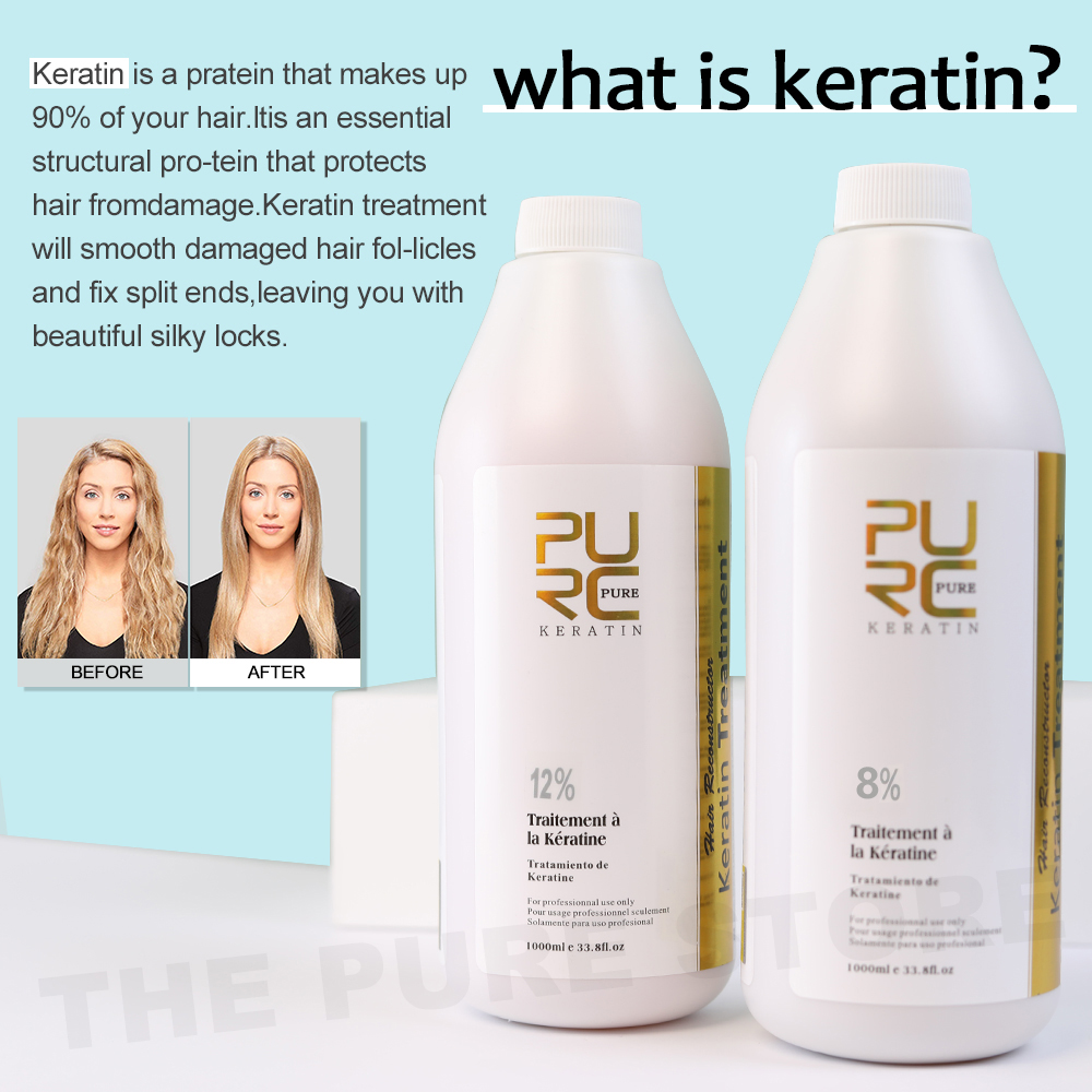 PURC 8 % Keratin-Glättungsbeha – Hair Care Products Bewertung und Preis